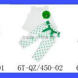 Fashionable Summer Teen Girls Boutique Sleeveless Flower Outfits Children Matching Baby Clothing Tank Top Sets thumbnail-6