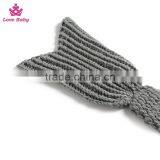 Newborn Baby Knit Beanie Costume Photo Photography Prop Crochet Hat Cap Outfits Mermaid thumbnail-4