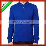 2015 New Men's Polo Long Sleeve Shirt,cotton Poloshirt, China Garment Factory Oem thumbnail-1