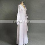 Long Sleeve White Wedding Dress/ Wedding Dress 2017 thumbnail-3