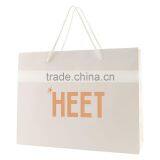 Matte Laminated Eurotote Shopping Bag - Features Cardboard Bottom, Dimensions Are 9" x 3.5" x 7" and Comes With Your Logo. thumbnail-4