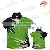 Stylish Custom Design Badminton Cloth 100% Polyester Fabric Badminton Jersey for Men thumbnail-2