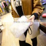 Imitation of Rabbit Hair Hand Bag thumbnail-3