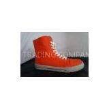 Colored Steel Toe Ladies Canvas Safety Shoes Anti-slip For Spring thumbnail-1