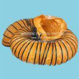 Orange Spiral Flexible Ducting thumbnail-1