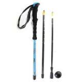 Adjustable With Anti-Shock Ultralight Alpenstock Handle Retractable Pole Walking Hiking Stick thumbnail-2
