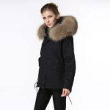 New Style Super Warm Korean Fur Parka in High Quality