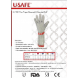 Cut Resistant Hand Protection Gloves For Meat Processing