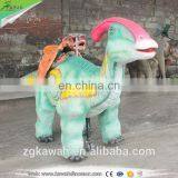 KAWAH Interactive Electric Animal Scooter Coin Operated Real Walking Dinosaur Rides For Sale thumbnail-1
