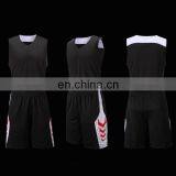 Customized Wholesale Cheap Blank Basketball Jerseys Black thumbnail-3