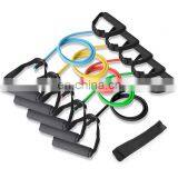 11pcs per Set Fitness Resistance Bands Elastic Training Ropes Kit Yoga Pilates thumbnail-5