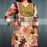 Chiffon Kurti for Womens thumbnail-1