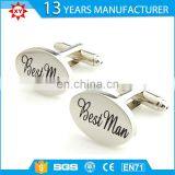 Custom Round/ Square/ Cylindricality Silk Knot Cufflinks for Weeding Gifts thumbnail-2