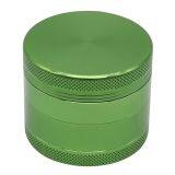 Aluminium Alloy 4-layer Flat Point Pattern Smoke Grinder as Colorful Cigar Crushing Equipment for Tobacco,smoke,cigarette thumbnail-2