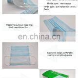 Face Masker With 3 Layer Filter PPE Disposable Medical Mask Wholesale thumbnail-3