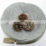 Washable Felt Leaf Coasters thumbnail-3