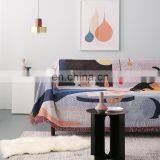 RAWHOUSE Cotton Rug Tassel Blanket With Fringe Woven Tapestry Throw thumbnail-3