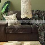 2019 New Modern Home Decor Handmade Macrame Hanging 100% Cotton Macrame Lamp Shade thumbnail-1