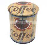 Customized Modern Home Furniture PVC Printing Waterproof Metal Storage Bins Indoor Kitchen Compost Bin thumbnail-2