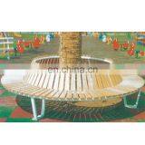 BH15205 Outdoor Wood Round Tree Bench thumbnail-1