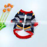 Wholesale Casual Cotton Stripe Pet Dog British Style Clothes Winter Cold thumbnail-4