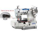 HM 500-02 HIGH-SPEED INTERLOCK SEWING MACHINE WITH TAPE BINDING(EDGE ROLLIING) thumbnail-2