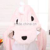 2015 Walsonstyles Cheapest Winter Animal Onesie Pajamas Jumpsuit Flannel Adult Pink Dinasour Pajama thumbnail-1