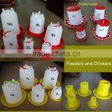 High Quality Plastic Manual Chicken Poultry Feeders and Drinkers