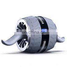 2021 Exercise Fitness Gym Equipment Abdominal Muscle Ab Roller Wheel Exercise Equipment for Core Workout thumbnail-3