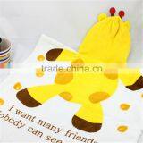 100% Cotton Hooded Baby Bathrobe, Baby Hooded Bath Towel thumbnail-3