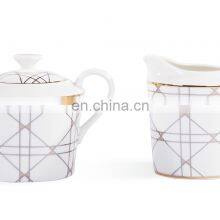 Nordic Modern Simple Geometric Pink Porcelain Ceramic Coffee Mug Tea Cup Dinner Plate For Top-table Ware thumbnail-3