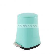 China Household Modern 2 Pieces Plastic Toilet Decoration Bathroom Accessories Set Trash Can thumbnail-2
