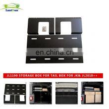 JL1190 Car Storage Organiser Bracket Tail Box Partition for Jeep JK and JL thumbnail-2