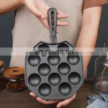 Hot 12 Holes Takoyaki Maker Grill Pan Octopus Ball Plate Baking Bbq Tray Baking Pan thumbnail-2