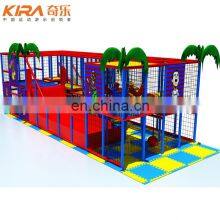 Customized Kids Bouncy Maze Indoor Playground Equipment With Slide For Sale thumbnail-2