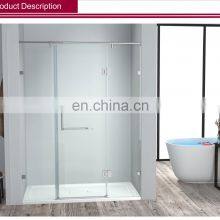 Sale Cheap Classic Design Bathroom Complete Sliding Door Frameless Tempered Glass Shower Enclosure thumbnail-3
