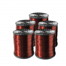 Enameled Aluminium Solid Conductor Round SWG 6-33 Insulated Aluminum Rewinding Wire for Electrical Winding thumbnail-4