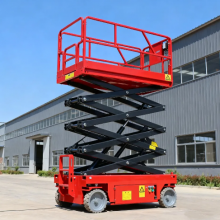 Heavy Duty Hydraulic Electric Self Propelled Scissor Lift With 15m Working Platform thumbnail-5