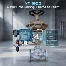 JIS Compliant Air Flow Control Valve With Positioner for Automated Production Lines thumbnail-3