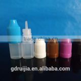 2.5ml child protection eye droppers bottle e-cigarette liquid bottles