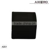 2016 Custom Logo Black Luxury Leather Watch Box thumbnail-3