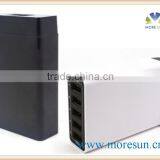 2015 New Product Hot Sale 5A/8A/10A Output Super Fast 5 Port Usb Wall Charger Multi Travel Charger thumbnail-1