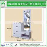 New Desigh Factory Custom High Quality Shoe Cabinet With Mirror thumbnail-3