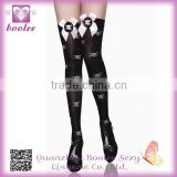 Wholesale Decorative Floral Sexy Shiny Stockings