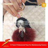 STABILE Earflap Hat/real Fur Pompom Cheerleader Pompom thumbnail-2