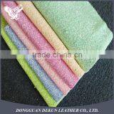 Wholesale Full Stock Sequin Glitter Fabric PU Leather Glitter Leather Fabric thumbnail-2