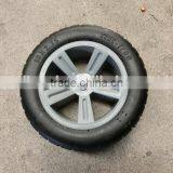 Plastic Hub Semi Pneumatic Rubber Wheel 10x2.75 Lawn Mower Semi Pneumatic Wheel thumbnail-6