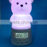 Baby Night Light With 7color Light & Thermometer