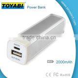 2000mah Mini Power Bank Hot Selling Promotion Products Portable Power Bank Mini Power Bank Colorful thumbnail-6