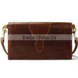 2016 Gray Color Casual Leather Flap With Hardware Closure Lady Clutch Bag thumbnail-5